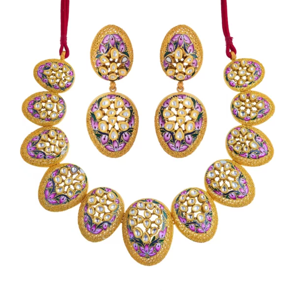 Gold Necklace Set