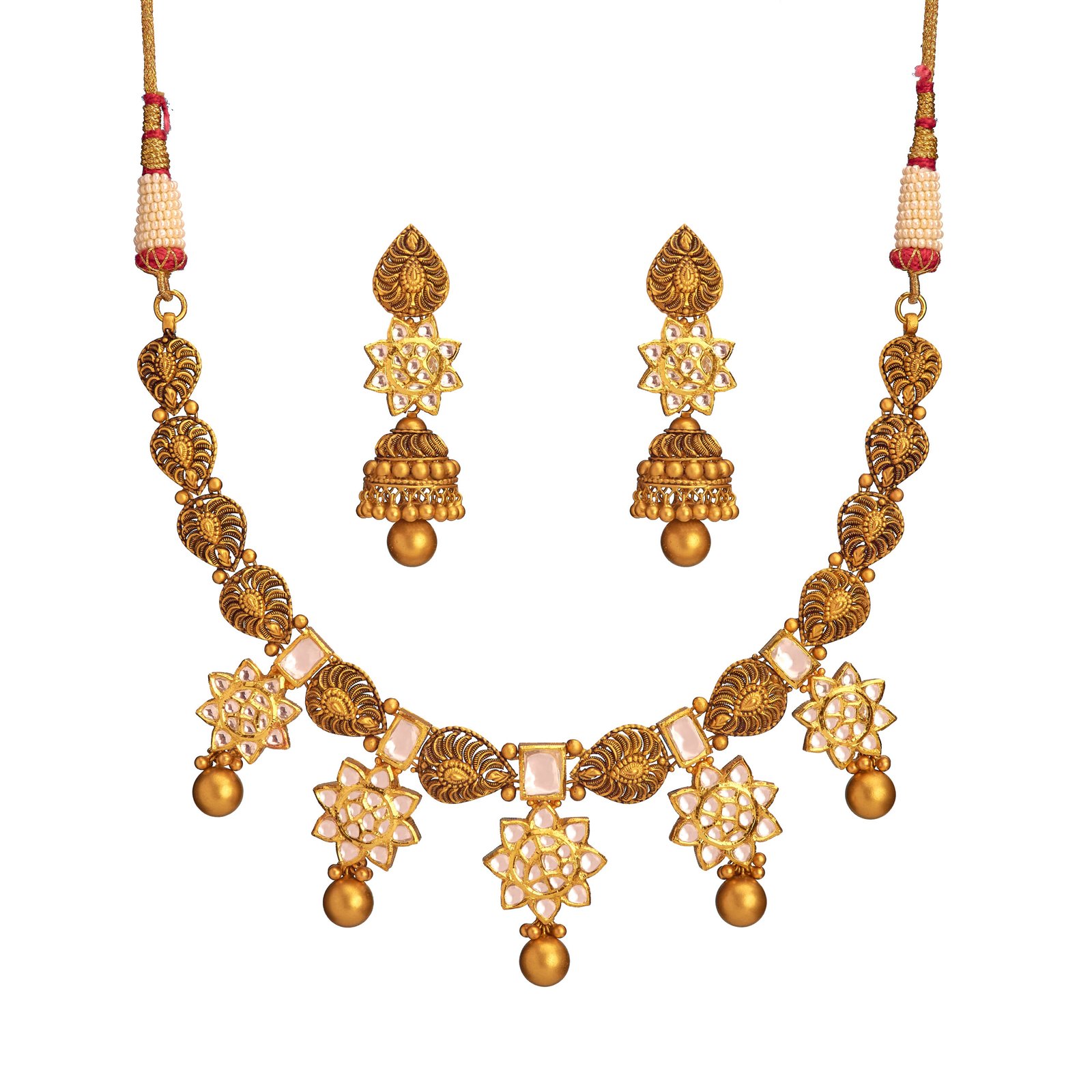 Gold Necklace - Sona Jewelers