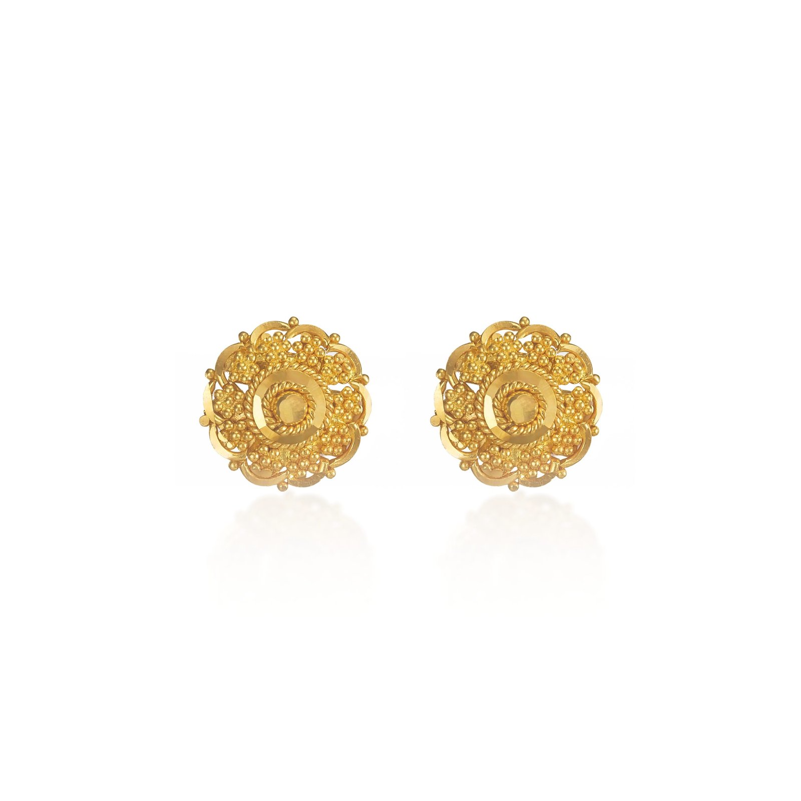 Buy Gold Earrings For Kids | Best Designs Online @ CaratLane