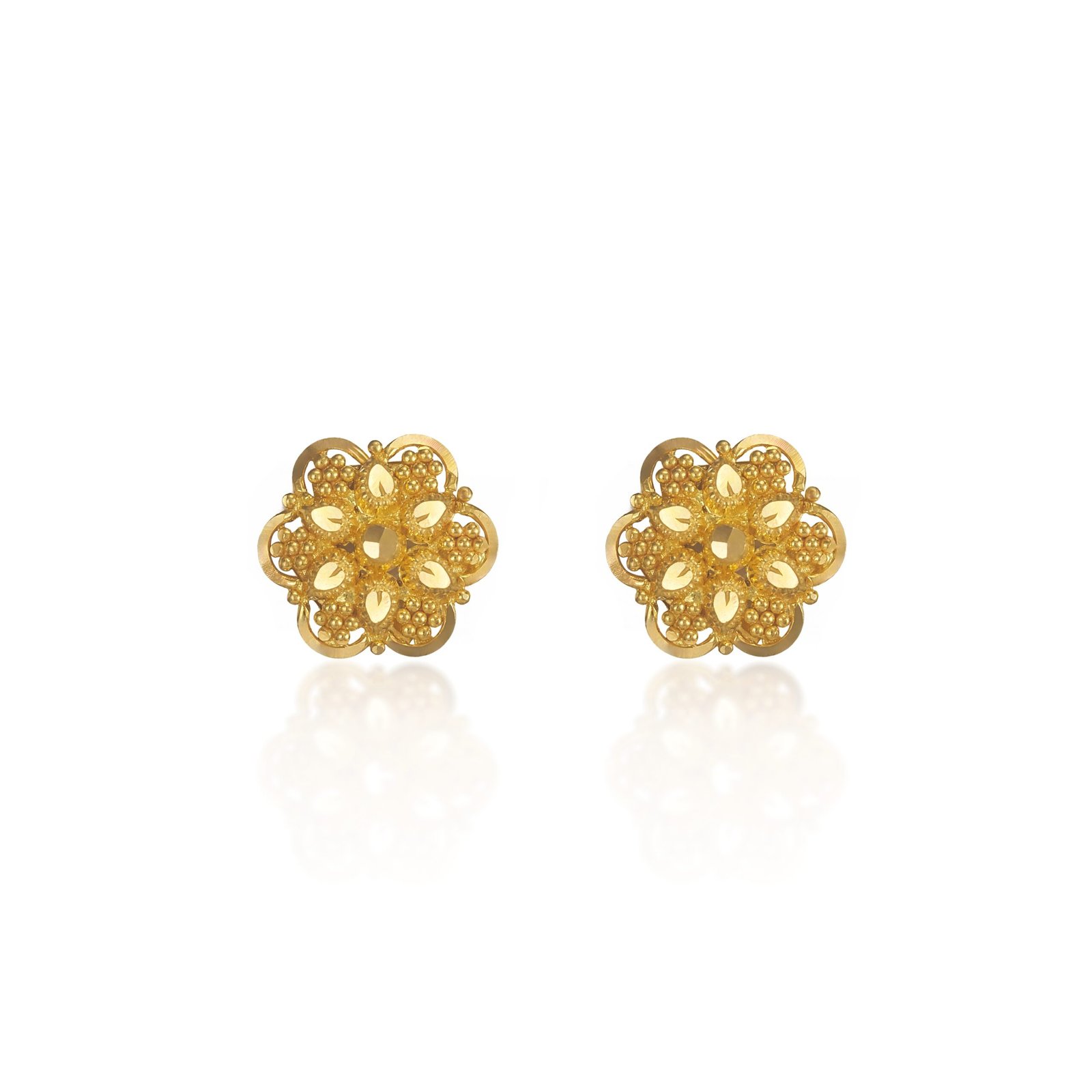 Kids Gold Earrings - Sona Jewelers