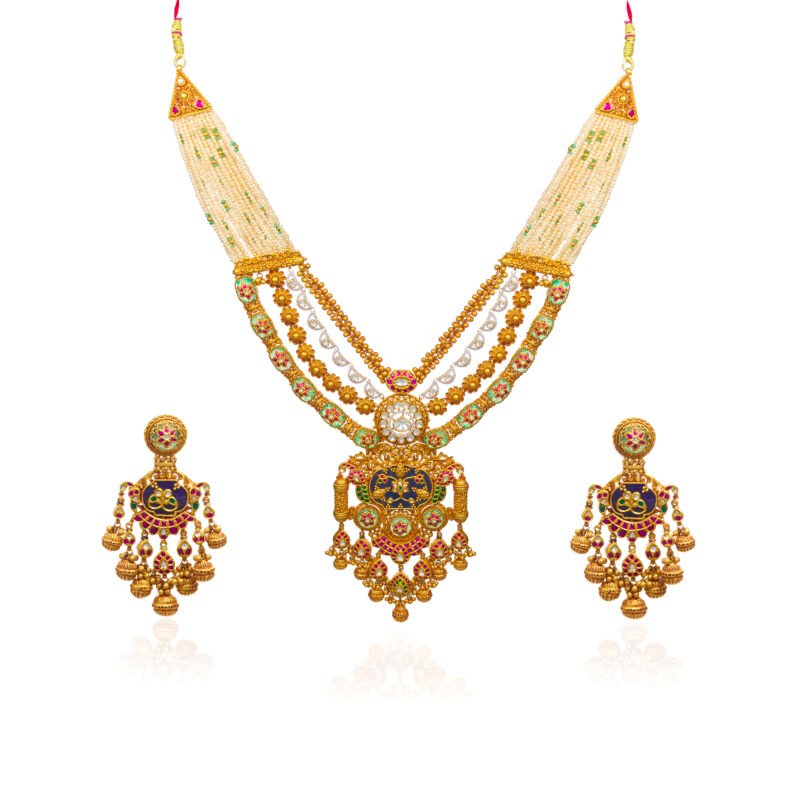 Gold Necklace Set