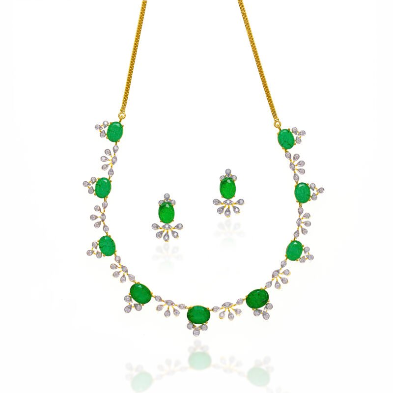 Diamond Necklace Set