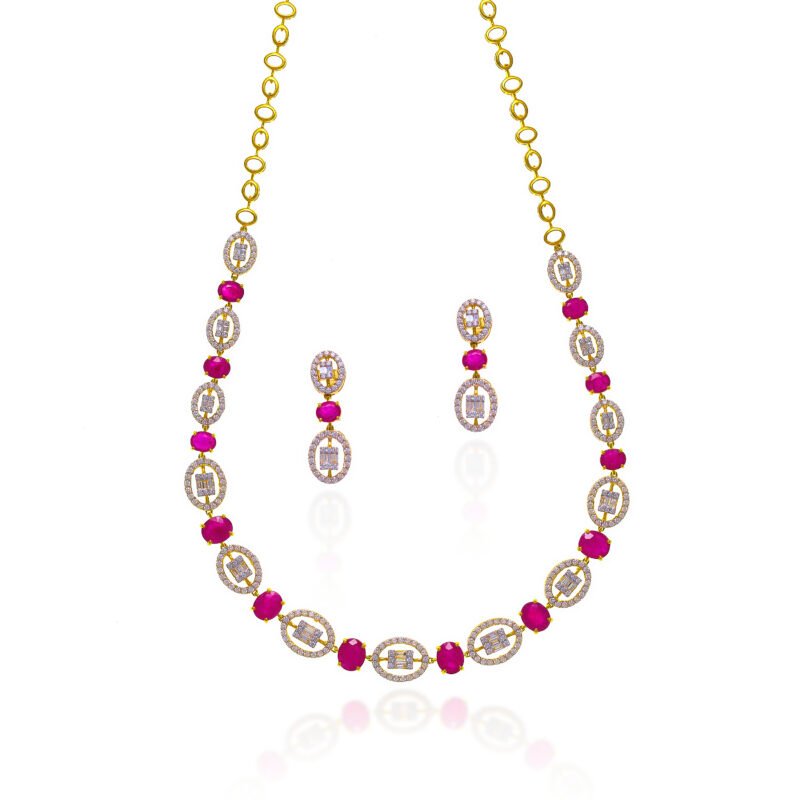 Diamond Necklace Set