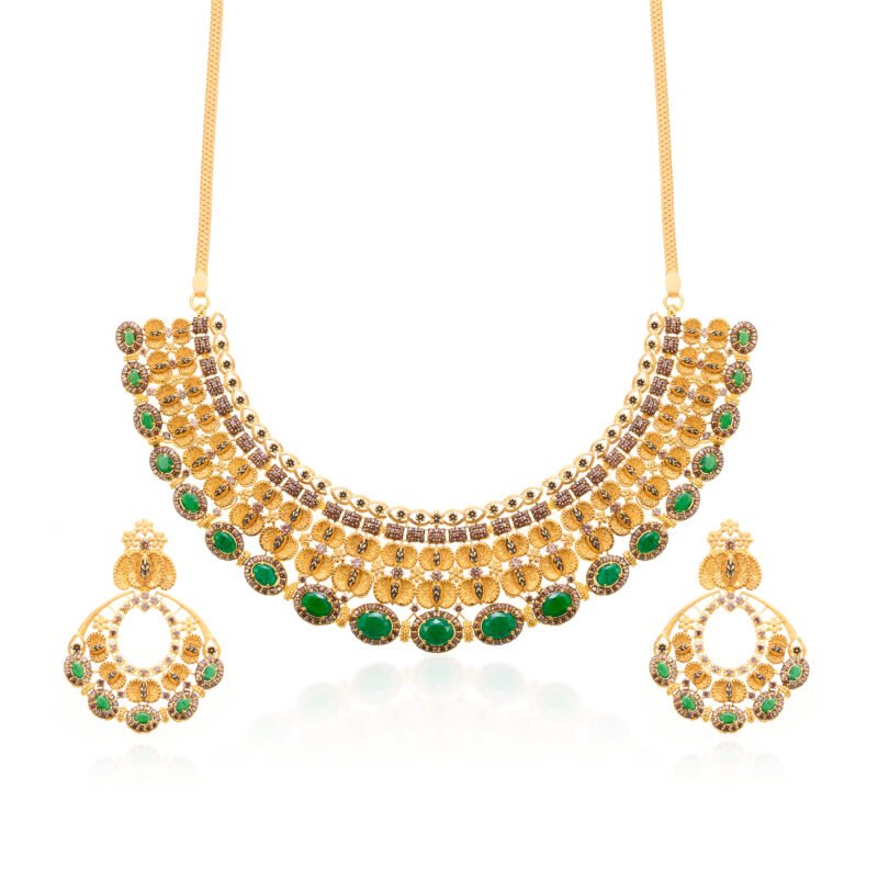 Gold Necklace Set