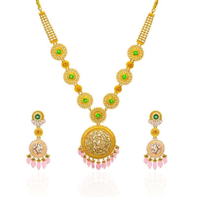 Gold Necklace Set