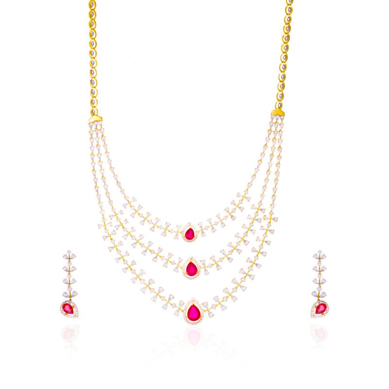 Diamond Necklace Set
