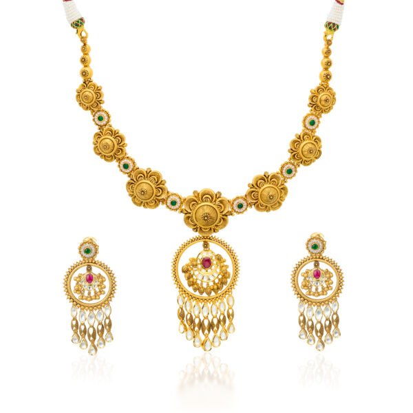 Gold Necklace Set