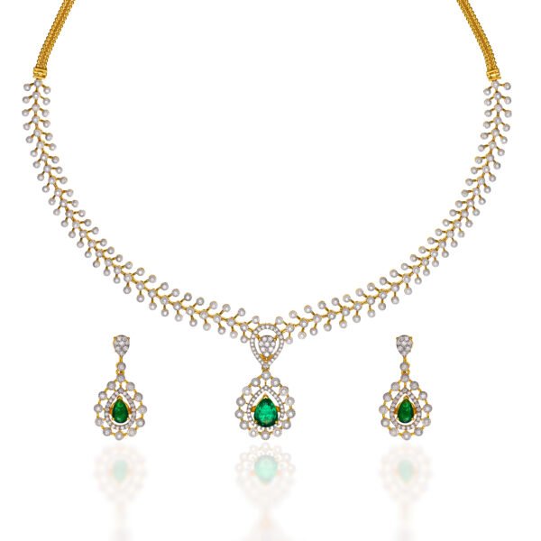 Diamond Necklace Set