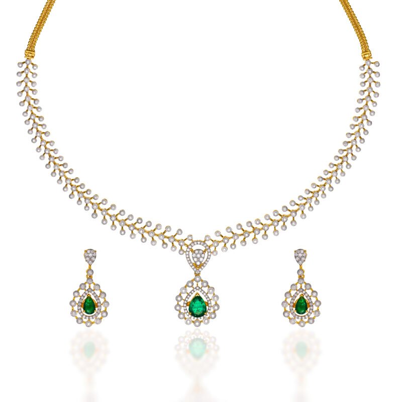 Diamond Necklace Set