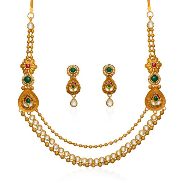 Gold Necklace Set