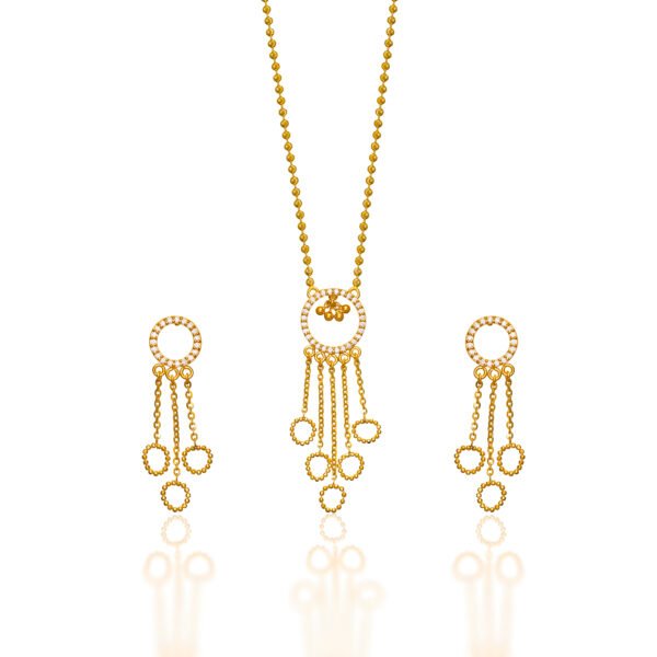 Gold Necklace Set