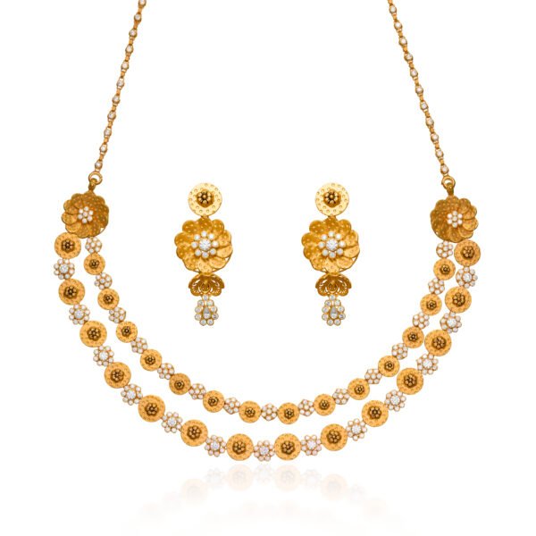 Gold Necklace Set