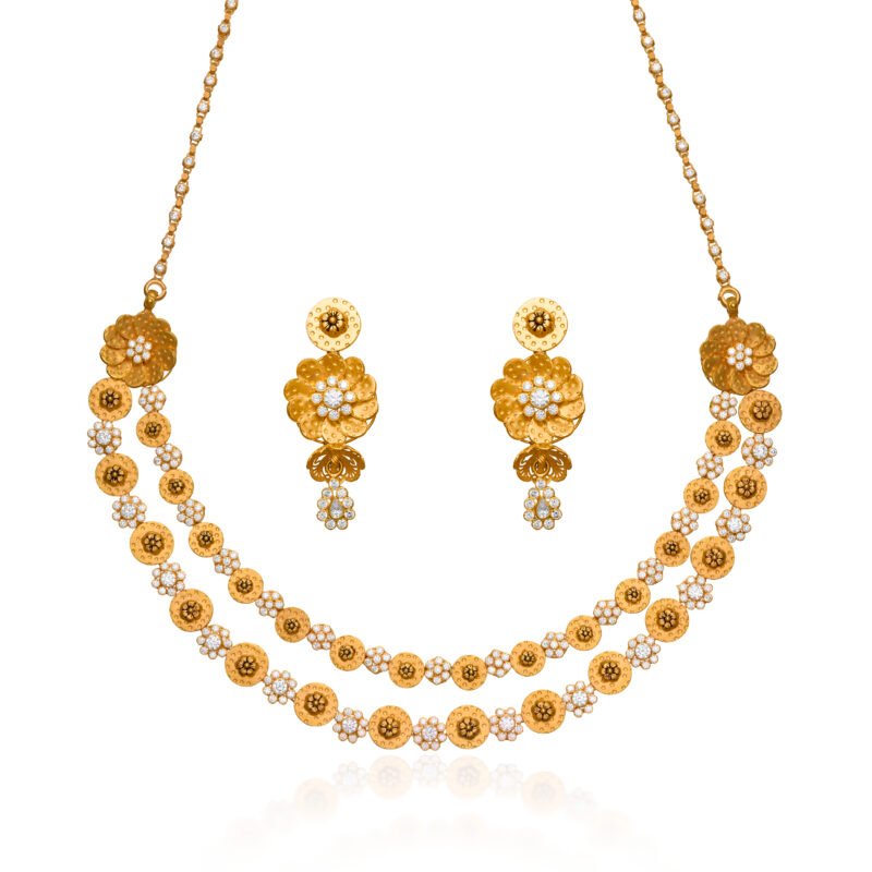 Gold Necklace Set