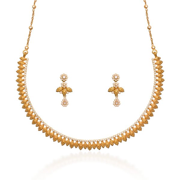 Gold Necklace Set