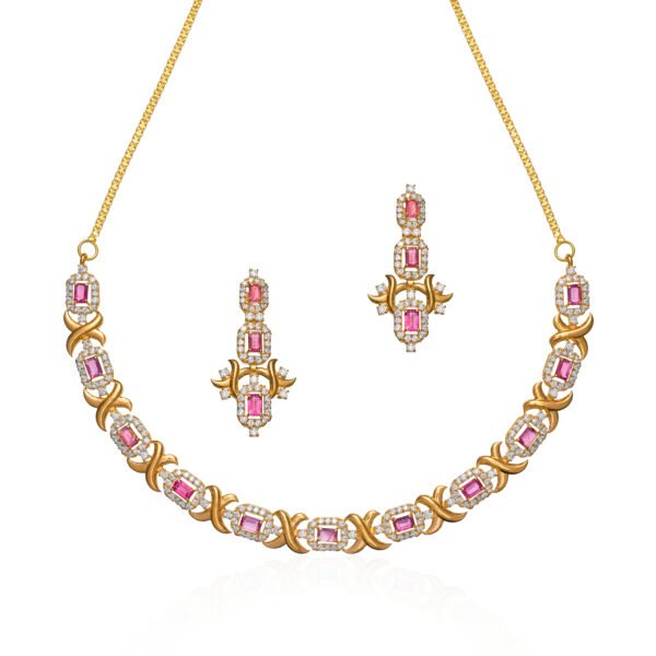 Gold Necklace Set