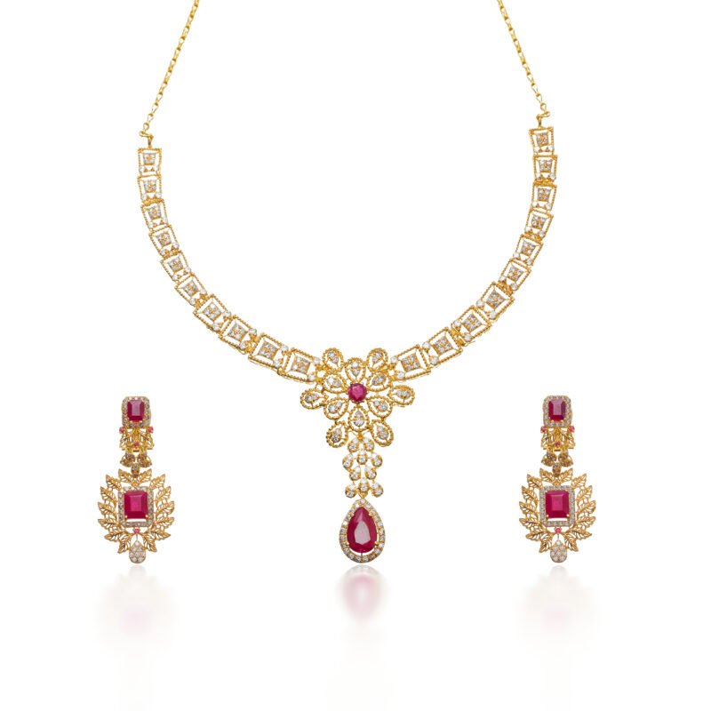 Gold Necklace Set