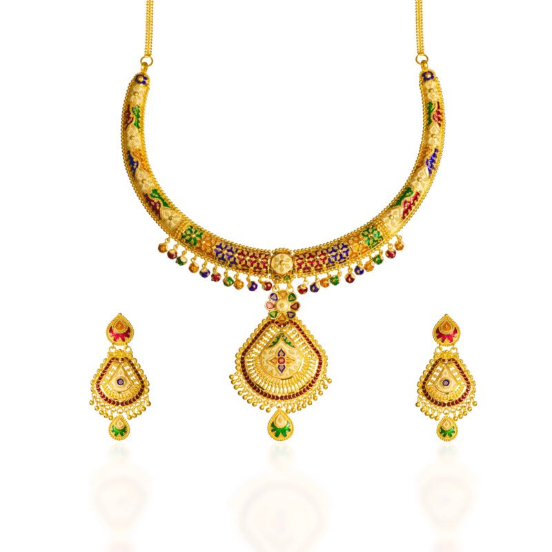 Gold Necklace Set