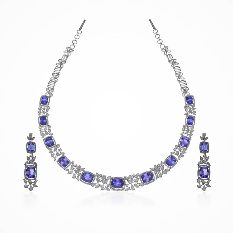 Diamond Necklace Set