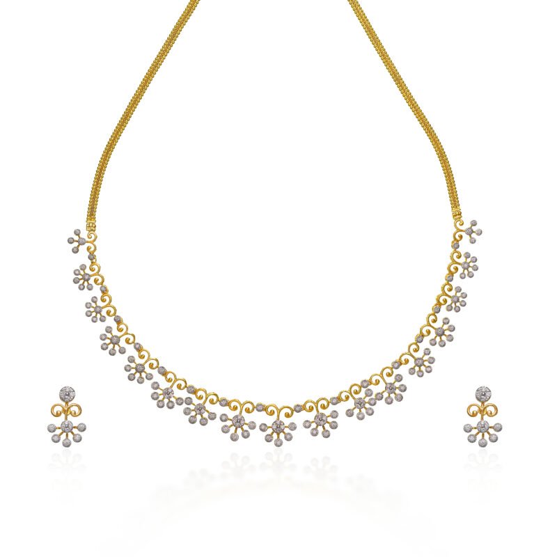 Diamond Necklace Set