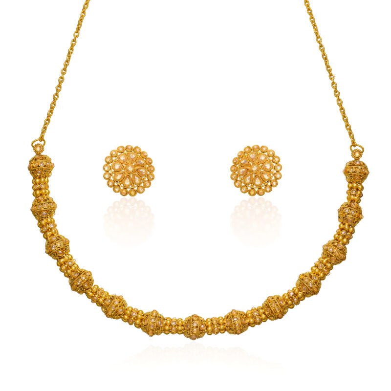 Gold Necklace Set