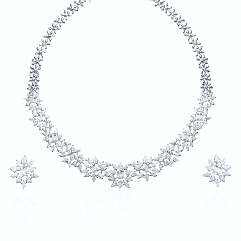 Diamond Necklace Set