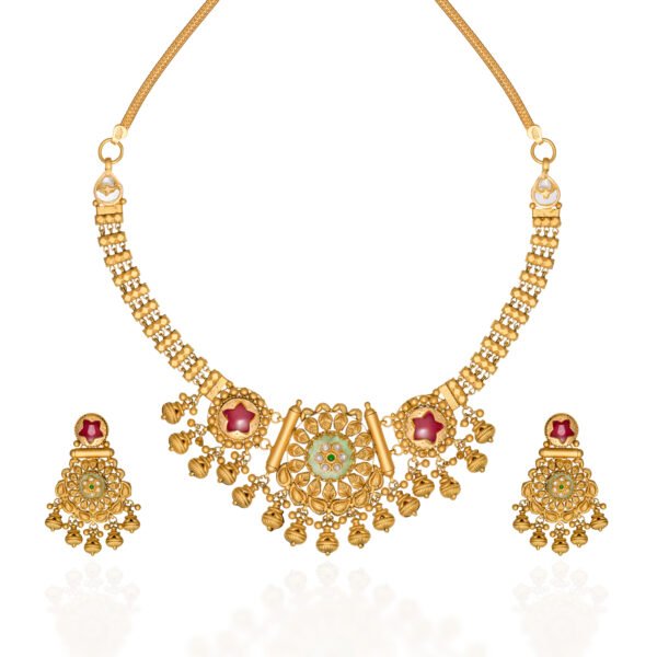 Gold Necklace Set