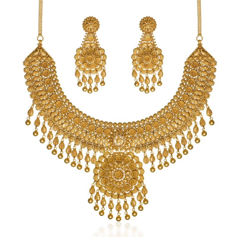 Gold Necklace Set