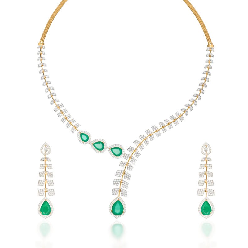 Diamond Necklace Set