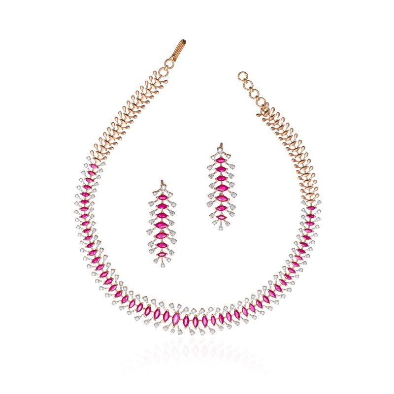 Diamond Necklace Set