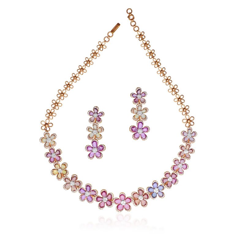 Diamond Necklace Set