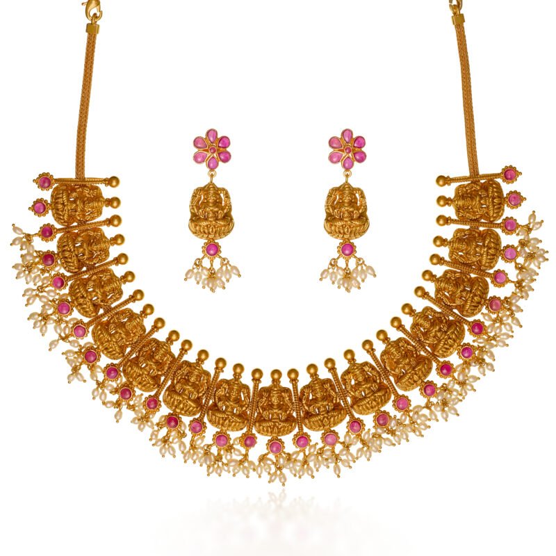 Gold Necklace Set