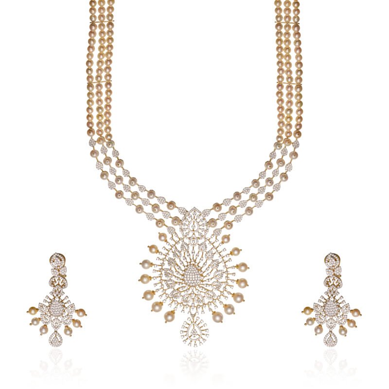 Diamond Necklace Set