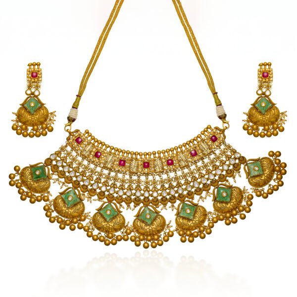 Gold Necklace Set