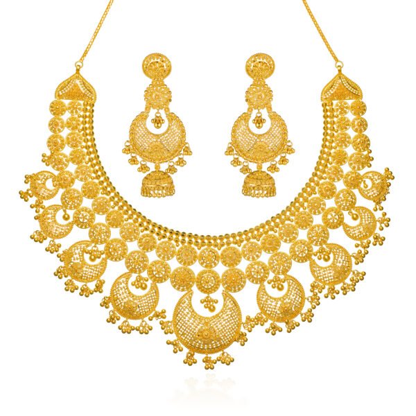 Gold Necklace Set
