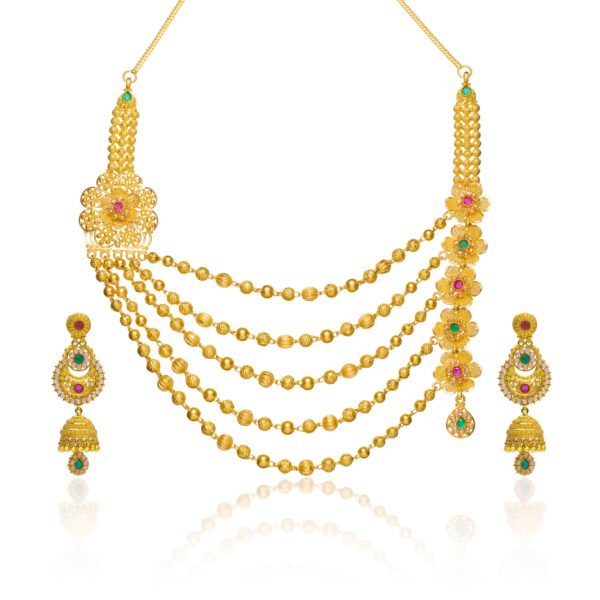 Gold Necklace Set