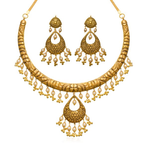 Gold Necklace Set