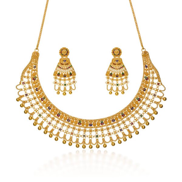 Gold Necklace Set