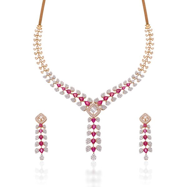 Diamond Necklace Set