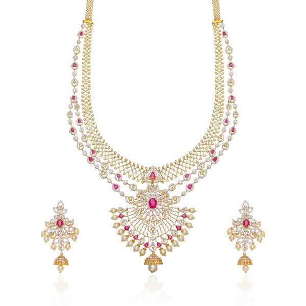 Diamond Necklace Set