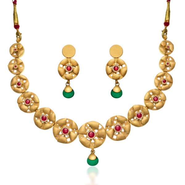 Gold Necklace Set