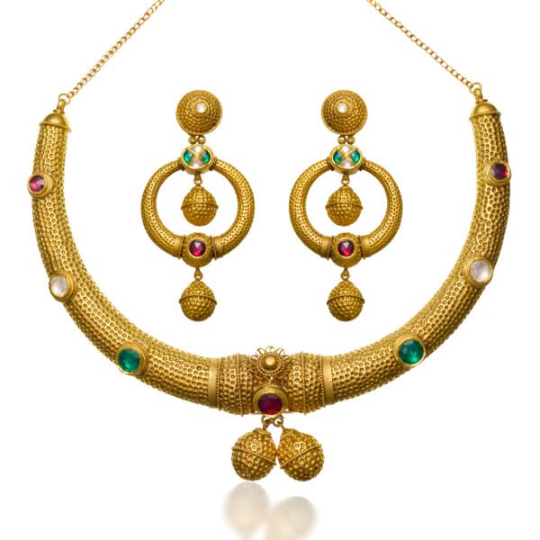 Gold Necklace Set