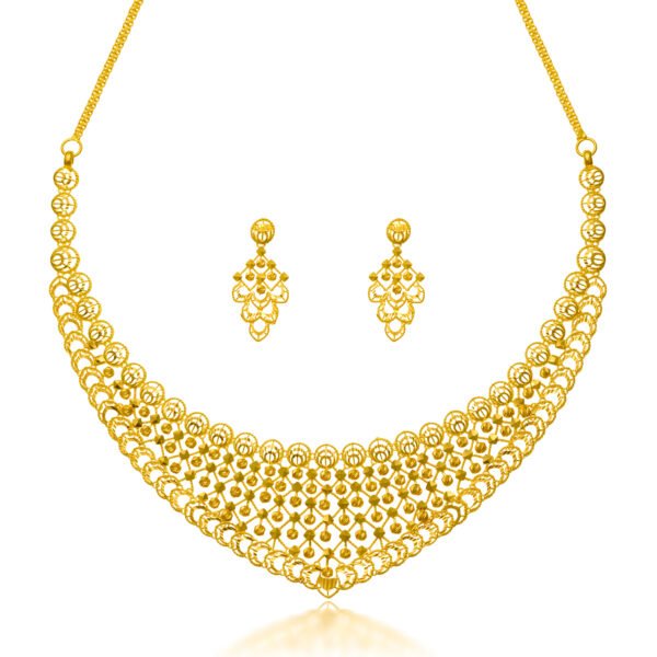 Gold Necklace Set