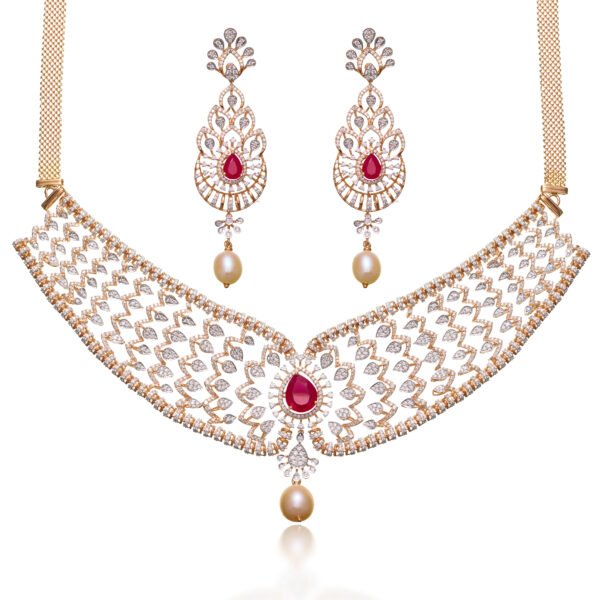 Diamond Necklace Set