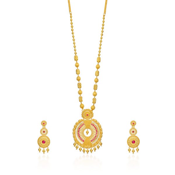 Gold Necklace Set