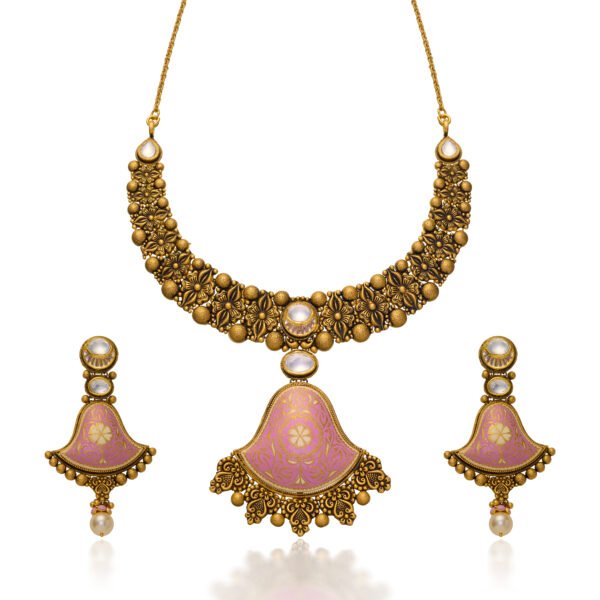 Gold Necklace Set