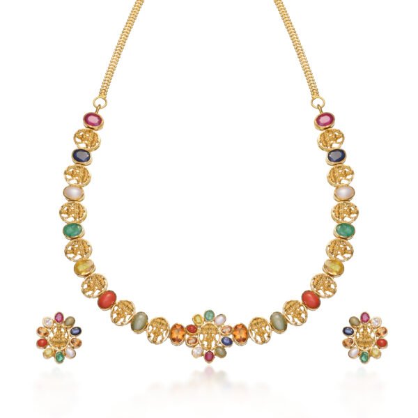 Gold Necklace Set