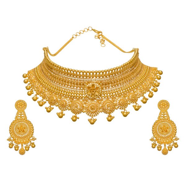 Gold Necklace Set