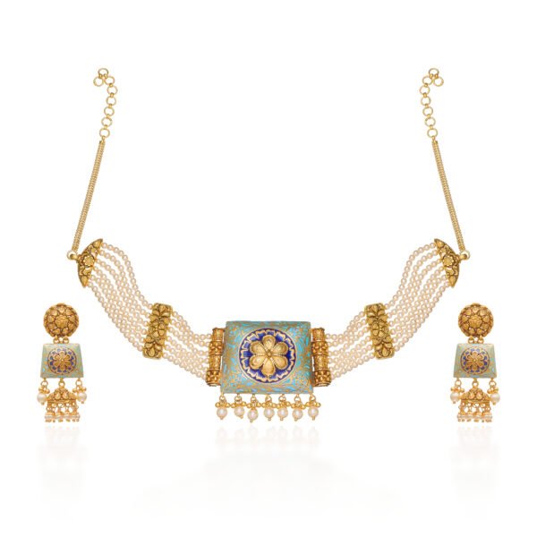Gold Necklace Set
