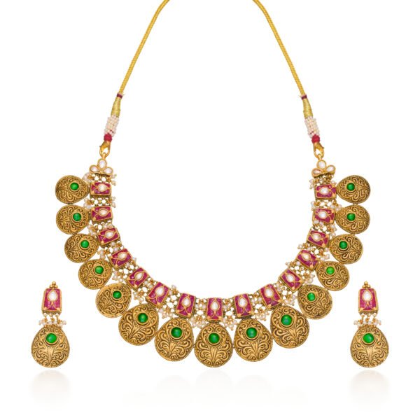 Gold Necklace Set