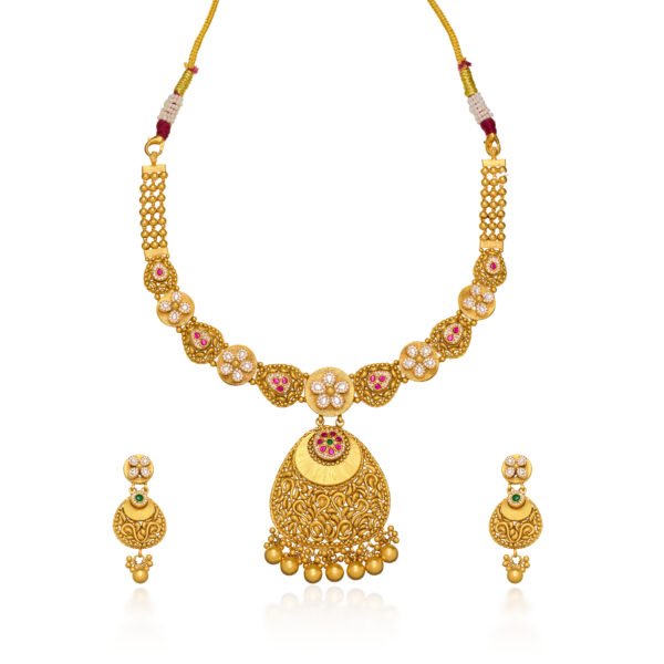 Gold Necklace Set